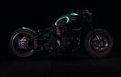 Triumph Bonneville Bobber Custom Bike Triumph Bonneville Bobber Custom Bike