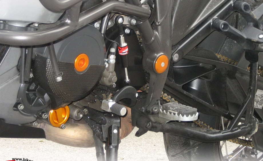Umbgebautes Motorrad KTM 1290 Super Adventure Bild 2: Umbgebautes Motorrad KTM 1290 Super Adventure