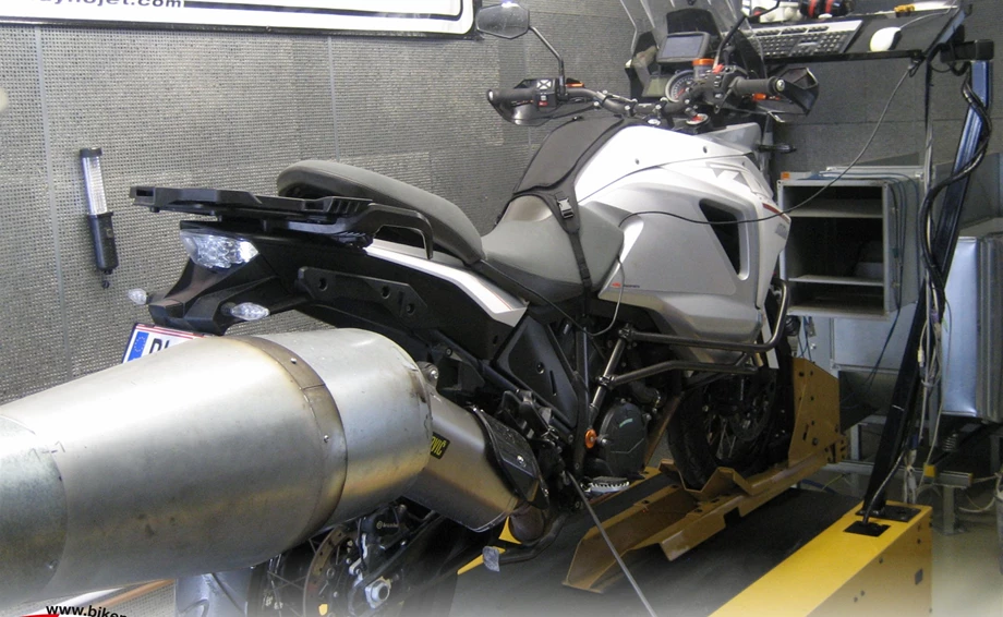 Umbgebautes Motorrad KTM 1290 Super Adventure Bild 4: Umbgebautes Motorrad KTM 1290 Super Adventure