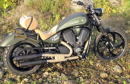 Victory Gunner Custom Bike