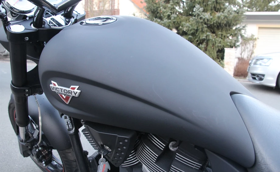 Umbgebautes Motorrad Victory Hammer S Bild 6: Umbgebautes Motorrad Victory Hammer S