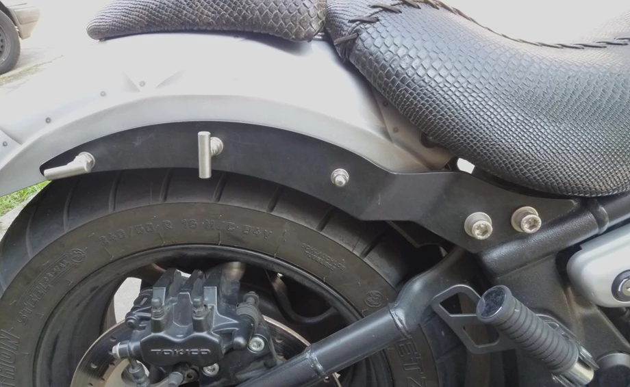 Umbgebautes Motorrad Kawasaki VN 2000 Bild 10: Umbgebautes Motorrad Kawasaki VN 2000