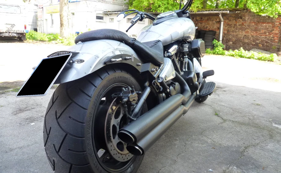 Umbgebautes Motorrad Kawasaki VN 2000 Bild 2: Umbgebautes Motorrad Kawasaki VN 2000