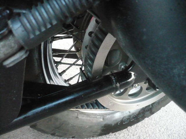 Umbgebautes Motorrad Kawasaki VN 800 Classic Bild 2: Umbgebautes Motorrad Kawasaki VN 800 Classic