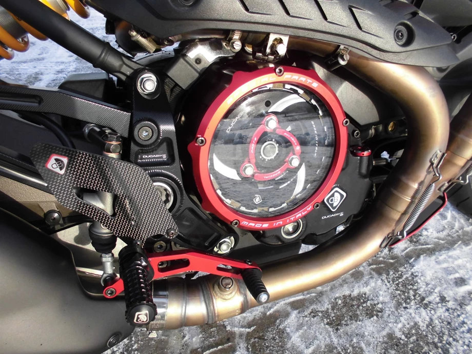 Umbgebautes Motorrad Ducati Monster 1200 S Bild 13: Umbgebautes Motorrad Ducati Monster 1200 S