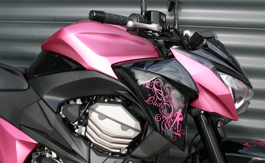 Umbgebautes Motorrad Kawasaki Z 800 e Bild 1: Umbgebautes Motorrad Kawasaki Z 800 e