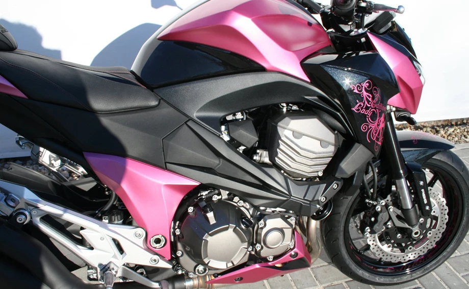 Umbgebautes Motorrad Kawasaki Z 800 e Bild 17: Umbgebautes Motorrad Kawasaki Z 800 e