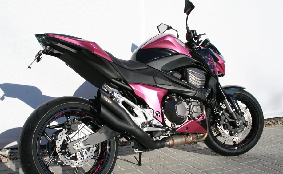 Umbgebautes Motorrad Kawasaki Z 800 e Bild 9: Umbgebautes Motorrad Kawasaki Z 800 e