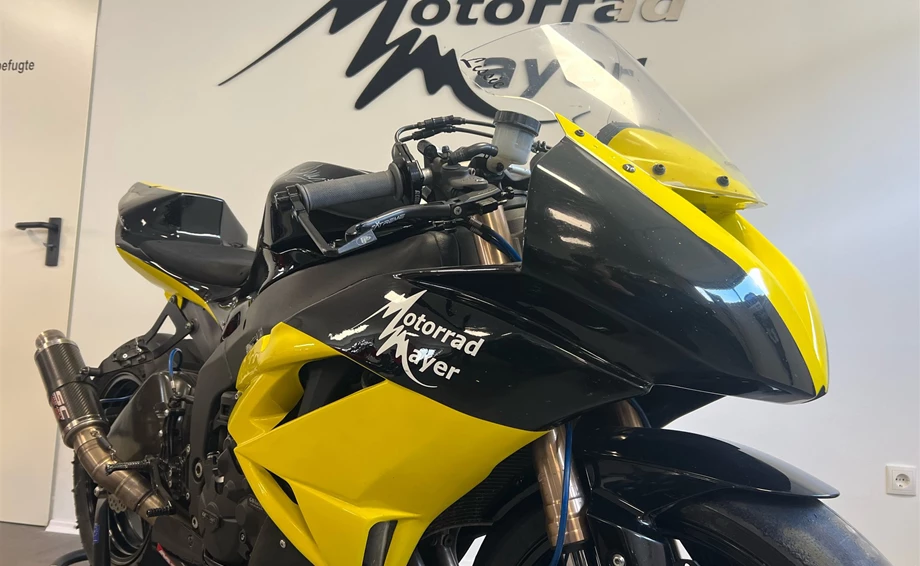 Umbgebautes Motorrad Kawasaki Ninja ZX-6R Bild 4: Umbgebautes Motorrad Kawasaki Ninja ZX-6R
