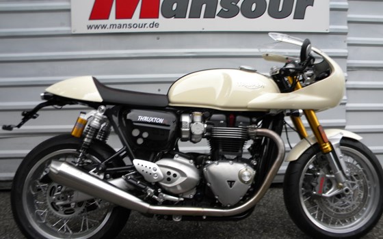 Umgebautes Motorrad Triumph Thruxton 1200R von Mansour Motorradtechnik - Bild 1 Umgebautes Motorrad Triumph Thruxton 1200R von Mansour Motorradtechnik - Bild 1