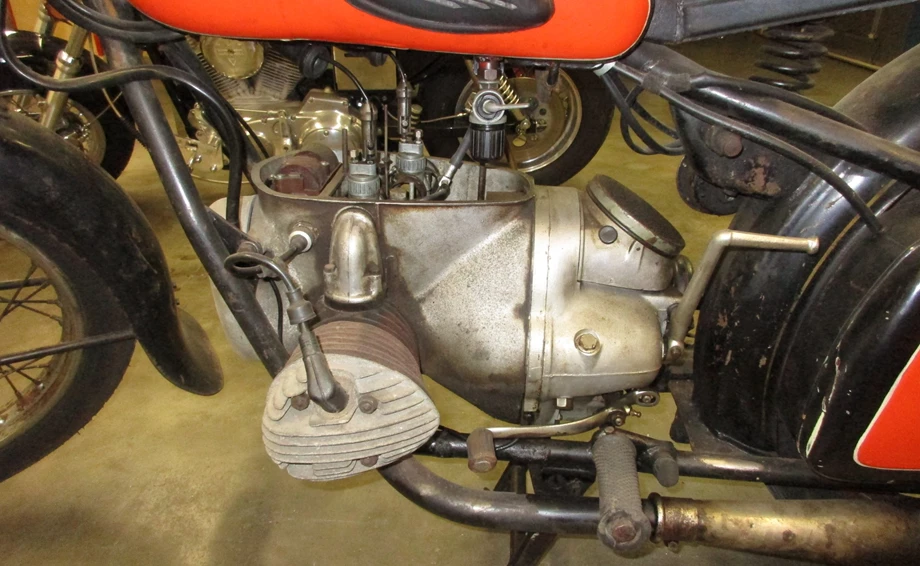 Umbgebautes Motorrad IFA-DKW BK 350 Bild 14: Umbgebautes Motorrad IFA-DKW BK 350