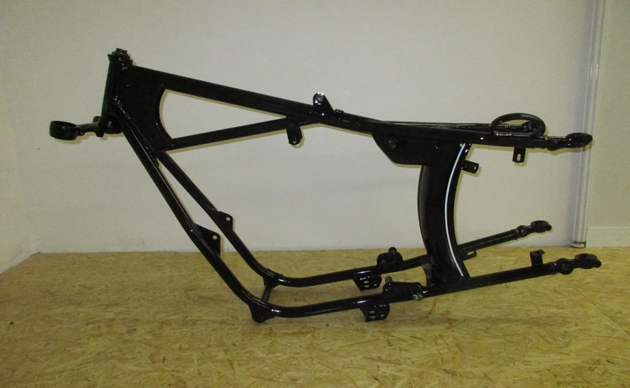 Umbgebautes Motorrad IFA-DKW BK 350 Bild 6: Umbgebautes Motorrad IFA-DKW BK 350