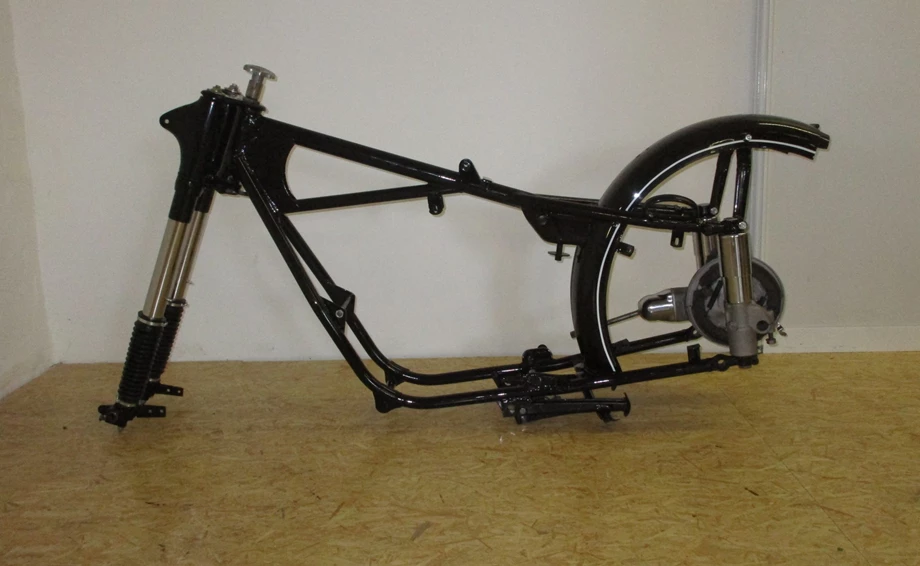 Umbgebautes Motorrad IFA-DKW BK 350 Bild 7: Umbgebautes Motorrad IFA-DKW BK 350