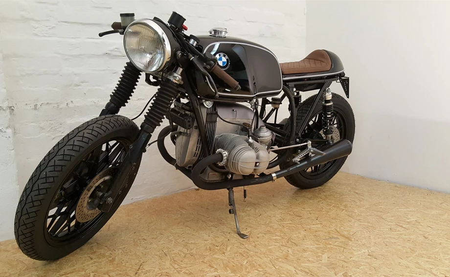 Umbgebautes Motorrad BMW R 100 RT Bild 2: Umbgebautes Motorrad BMW R 100 RT