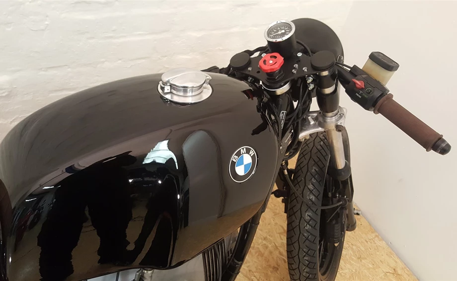 Umbgebautes Motorrad BMW R 100 R Bild 2: Umbgebautes Motorrad BMW R 100 R