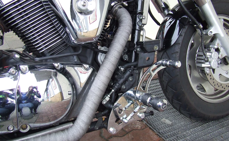 Umbgebautes Motorrad Suzuki Intruder C1500 Bild 7: Umbgebautes Motorrad Suzuki Intruder C1500