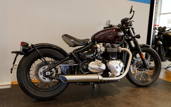 Umgebautes Motorrad Triumph Bonneville Bobber von Promotec GmbH - Bild 7 Umgebautes Motorrad Triumph Bonneville Bobber von Promotec GmbH - Bild 7