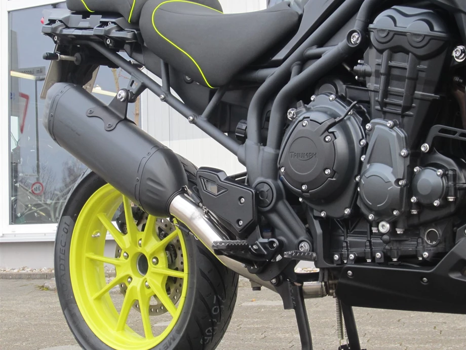 Umbgebautes Motorrad Triumph Tiger Explorer Bild 2: Umbgebautes Motorrad Triumph Tiger Explorer