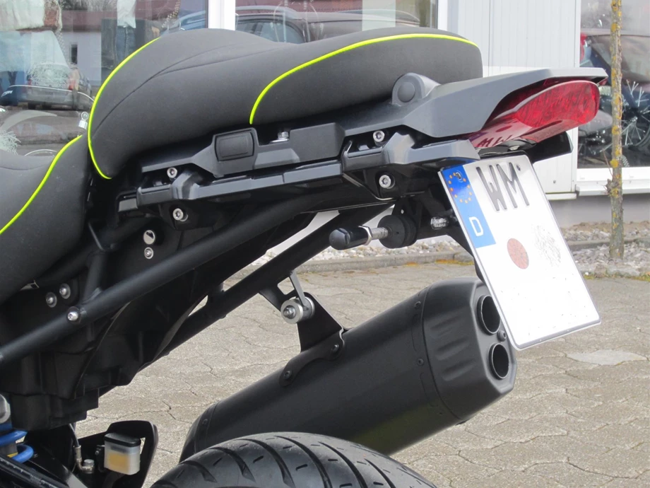 Umbgebautes Motorrad Triumph Tiger Explorer Bild 6: Umbgebautes Motorrad Triumph Tiger Explorer