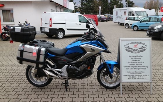 Umgebautes Motorrad Honda NC750X von Auto-und Motorradhaus Bürstadt GmbH - Bild 1 Umgebautes Motorrad Honda NC750X von Auto-und Motorradhaus Bürstadt GmbH - Bild 1