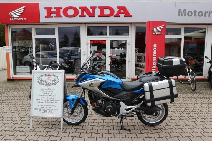 Umbgebautes Motorrad Honda NC750X Bild 2: Umbgebautes Motorrad Honda NC750X