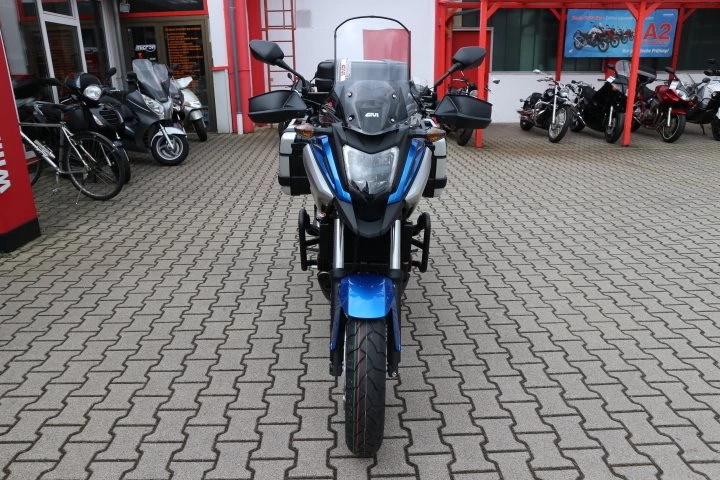 Umbgebautes Motorrad Honda NC750X Bild 3: Umbgebautes Motorrad Honda NC750X