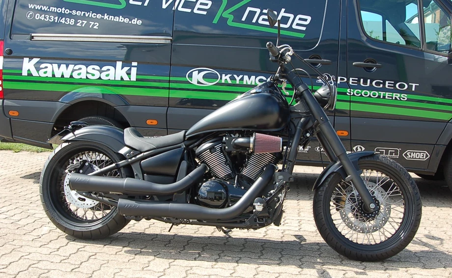 Umbgebautes Motorrad Kawasaki VN 900 Custom Bild 2: Umbgebautes Motorrad Kawasaki VN 900 Custom