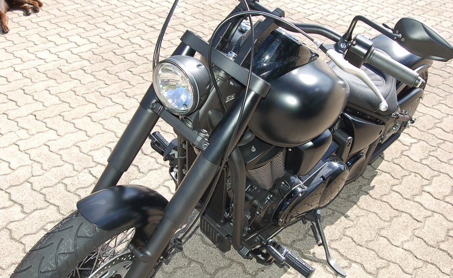 Umbgebautes Motorrad Kawasaki VN 900 Custom Bild 8: Umbgebautes Motorrad Kawasaki VN 900 Custom