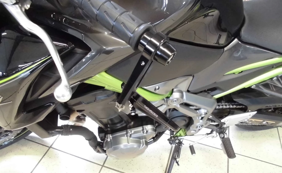 Umbgebautes Motorrad Kawasaki Z900 Bild 6: Umbgebautes Motorrad Kawasaki Z900