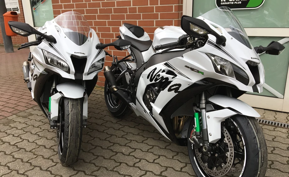Umbgebautes Motorrad Kawasaki Ninja ZX-10R Bild 4: Umbgebautes Motorrad Kawasaki Ninja ZX-10R