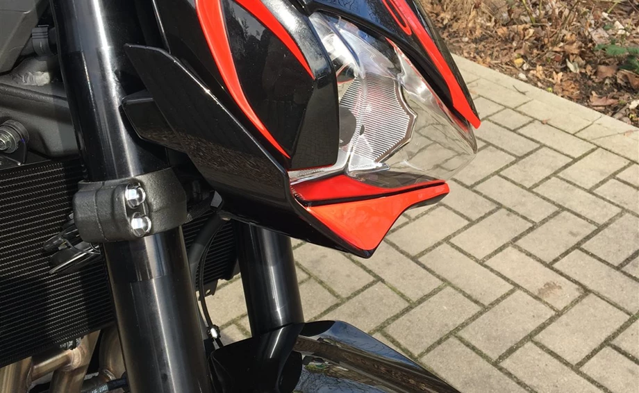 Umbgebautes Motorrad Kawasaki Z900 Bild 14: Umbgebautes Motorrad Kawasaki Z900