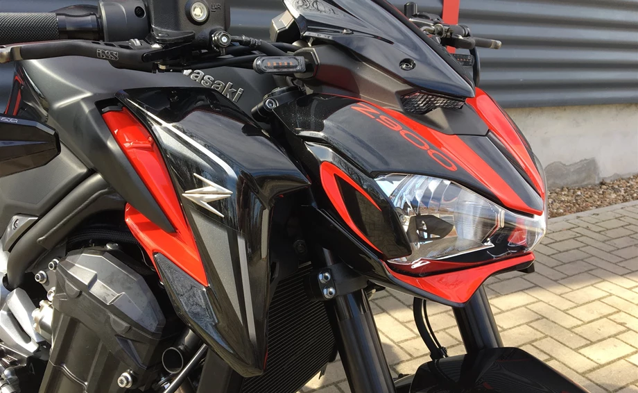 Umbgebautes Motorrad Kawasaki Z900 Bild 3: Umbgebautes Motorrad Kawasaki Z900