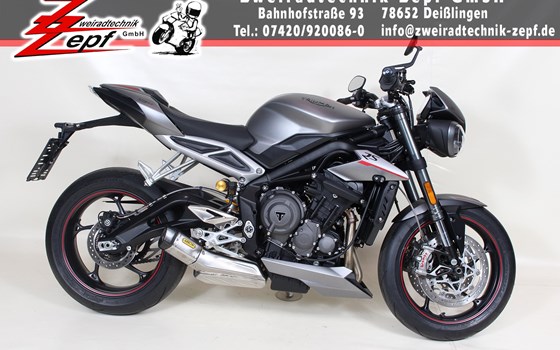 Umgebautes Motorrad Triumph Street Triple 765 RS von Zweiradtechnik Zepf GmbH - Bild 1 Umgebautes Motorrad Triumph Street Triple 765 RS von Zweiradtechnik Zepf GmbH - Bild 1