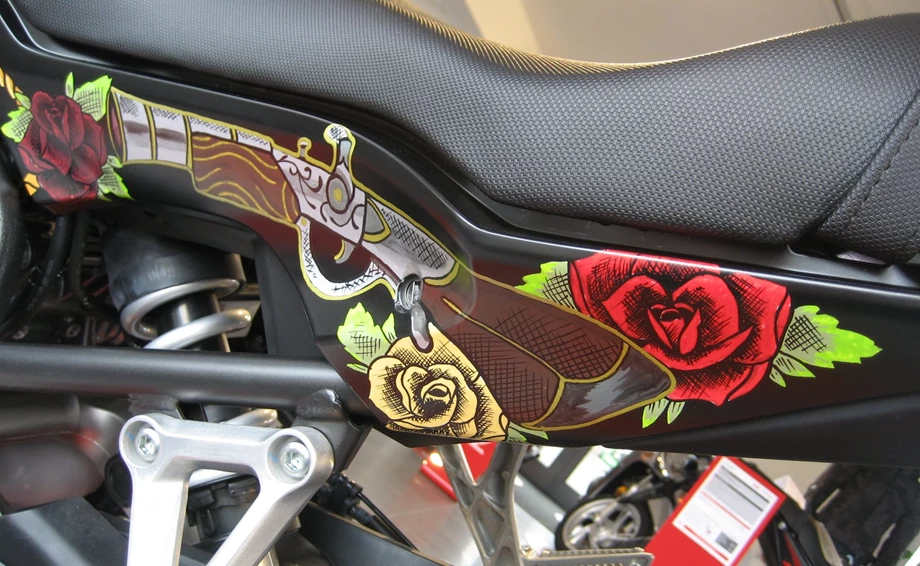 Umbgebautes Motorrad Honda CB650F Bild 13: Umbgebautes Motorrad Honda CB650F