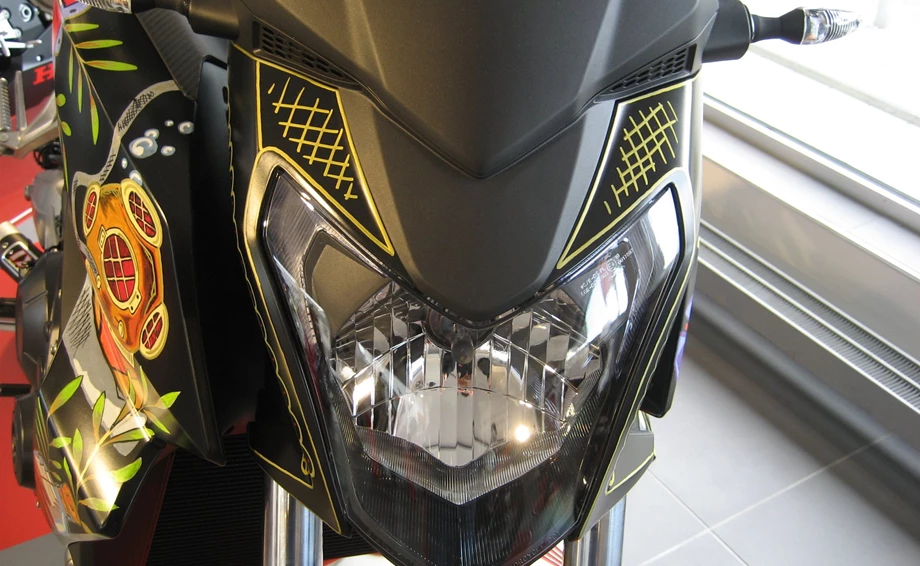 Umbgebautes Motorrad Honda CB650F Bild 17: Umbgebautes Motorrad Honda CB650F