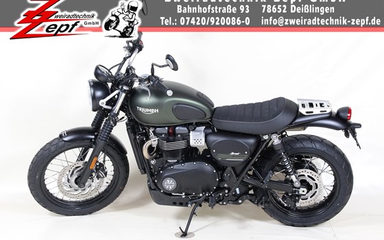 Umgebautes Motorrad Triumph Scrambler von Zweiradtechnik Zepf GmbH - Bild 2 Umgebautes Motorrad Triumph Scrambler von Zweiradtechnik Zepf GmbH - Bild 2