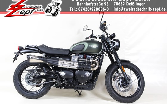 Umgebautes Motorrad Triumph Scrambler von Zweiradtechnik Zepf GmbH - Bild 3 Umgebautes Motorrad Triumph Scrambler von Zweiradtechnik Zepf GmbH - Bild 3