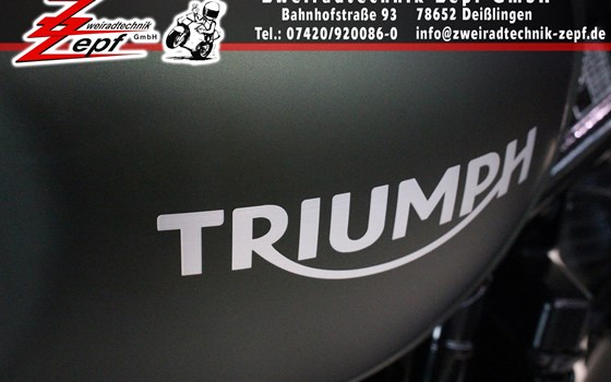 Umgebautes Motorrad Triumph Scrambler von Zweiradtechnik Zepf GmbH - Bild 8 Umgebautes Motorrad Triumph Scrambler von Zweiradtechnik Zepf GmbH - Bild 8