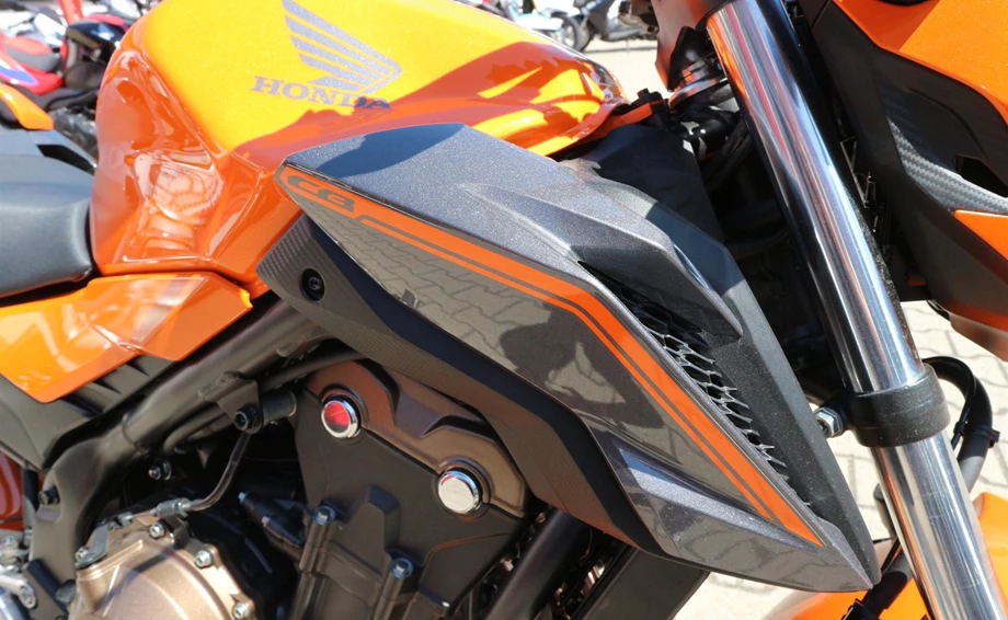 Umbgebautes Motorrad Honda CB500F Bild 14: Umbgebautes Motorrad Honda CB500F