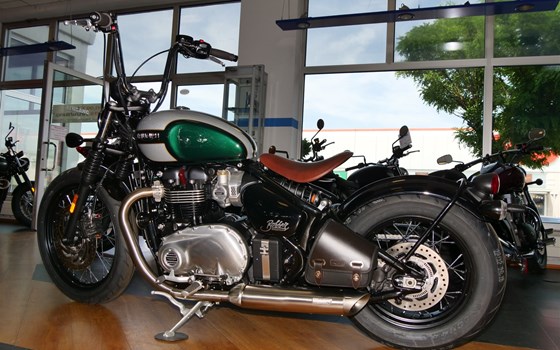 Umgebautes Motorrad Triumph Bonneville Bobber von Promotec GmbH - Bild 4 Umgebautes Motorrad Triumph Bonneville Bobber von Promotec GmbH - Bild 4
