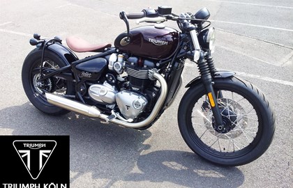 Triumph Bonneville Bobber Custom Bike Triumph Bonneville Bobber Custom Bike