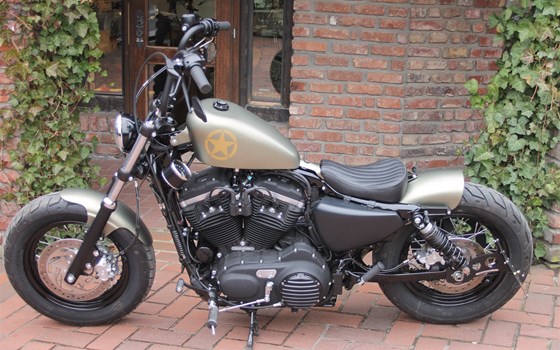 Umgebautes Motorrad Harley-Davidson Sportster XL 1200CB von X-Trem Custombikes - Bild 1 Umgebautes Motorrad Harley-Davidson Sportster XL 1200CB von X-Trem Custombikes - Bild 1