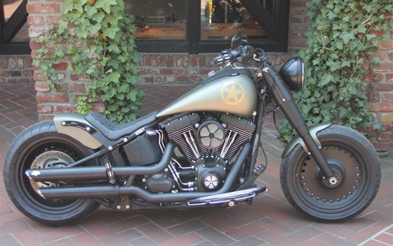 Umgebautes Motorrad Harley-Davidson Softail Fat Boy Special FLSTFB von X-Trem Custombikes - Bild 12 Umgebautes Motorrad Harley-Davidson Softail Fat Boy Special FLSTFB von X-Trem Custombikes - Bild 12