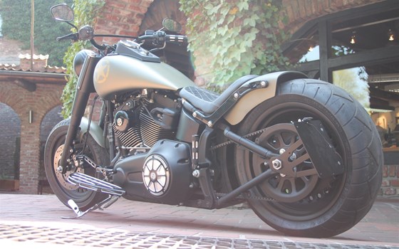 Umgebautes Motorrad Harley-Davidson Softail Fat Boy Special FLSTFB von X-Trem Custombikes - Bild 5 Umgebautes Motorrad Harley-Davidson Softail Fat Boy Special FLSTFB von X-Trem Custombikes - Bild 5