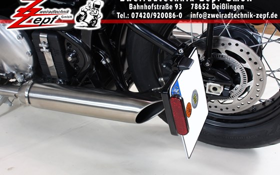 Umgebautes Motorrad Triumph Bonneville Bobber von Zweiradtechnik Zepf GmbH - Bild 6 Umgebautes Motorrad Triumph Bonneville Bobber von Zweiradtechnik Zepf GmbH - Bild 6