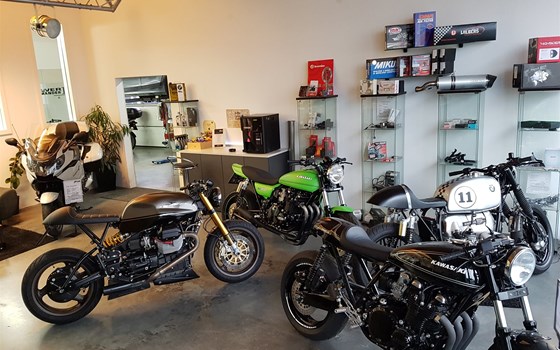 Umgebautes Motorrad Moto Guzzi V 11 Café Sport von Zweiradtechnik Primus GmbH - Bild 3 Umgebautes Motorrad Moto Guzzi V 11 Café Sport von Zweiradtechnik Primus GmbH - Bild 3