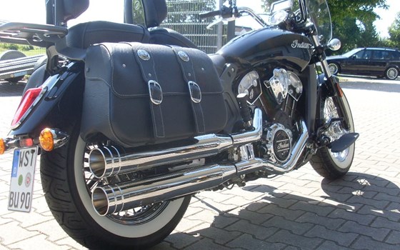 Umgebautes Motorrad Indian Scout von Natuschke & Lange - Bild 2 Umgebautes Motorrad Indian Scout von Natuschke & Lange - Bild 2