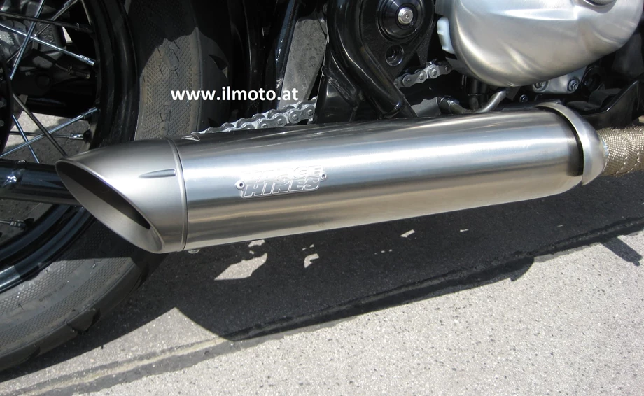 Umbgebautes Motorrad Triumph Bonneville Bobber Bild 10: Umbgebautes Motorrad Triumph Bonneville Bobber