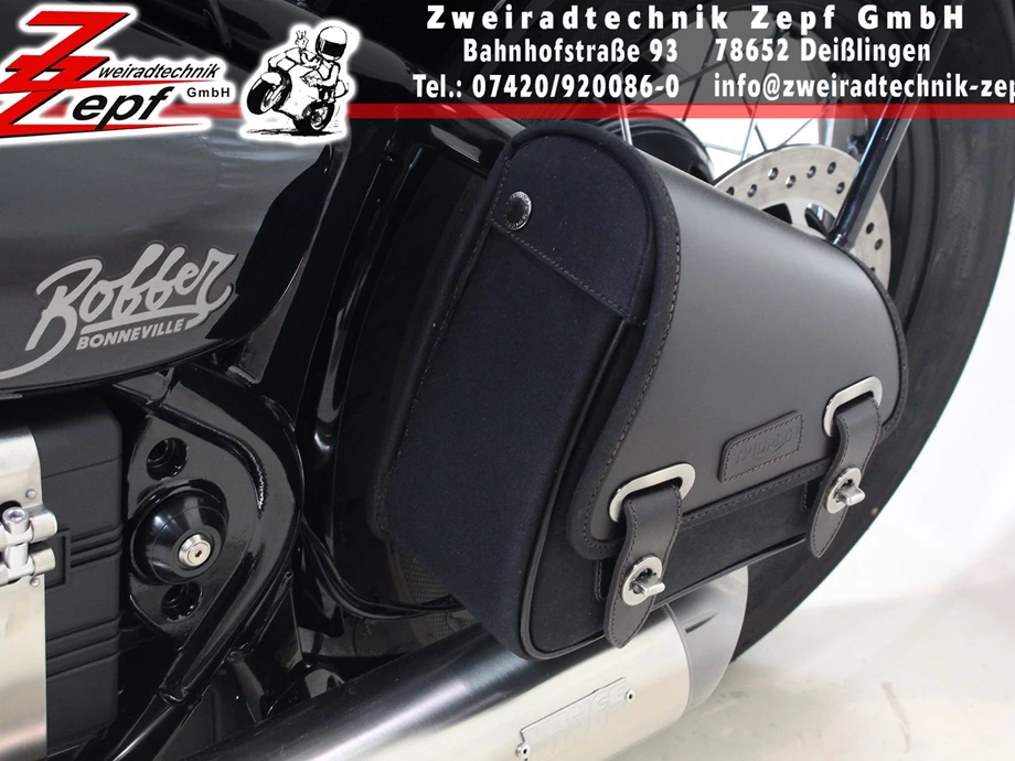 Umbgebautes Motorrad Triumph Bonneville Bobber Bild 16: Umbgebautes Motorrad Triumph Bonneville Bobber