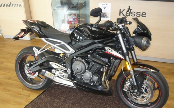 Umgebautes Motorrad Triumph Street Triple 765 RS von Zweirad Wimmer GmbH, KTM & Husqvarna Vertragshändler - Bild 1 Umgebautes Motorrad Triumph Street Triple 765 RS von Zweirad Wimmer GmbH, KTM & Husqvarna Vertragshändler - Bild 1